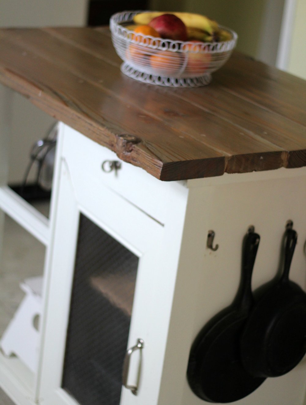 kitchen island after