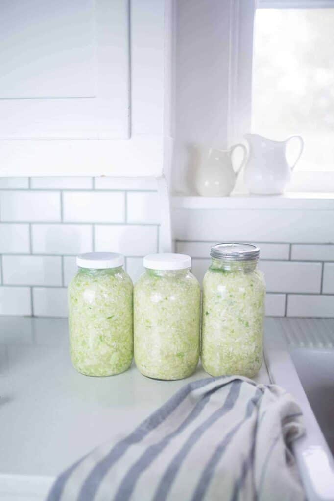 Learn how to make sauerkraut with this recipe for fermented vegetables that promote gut health