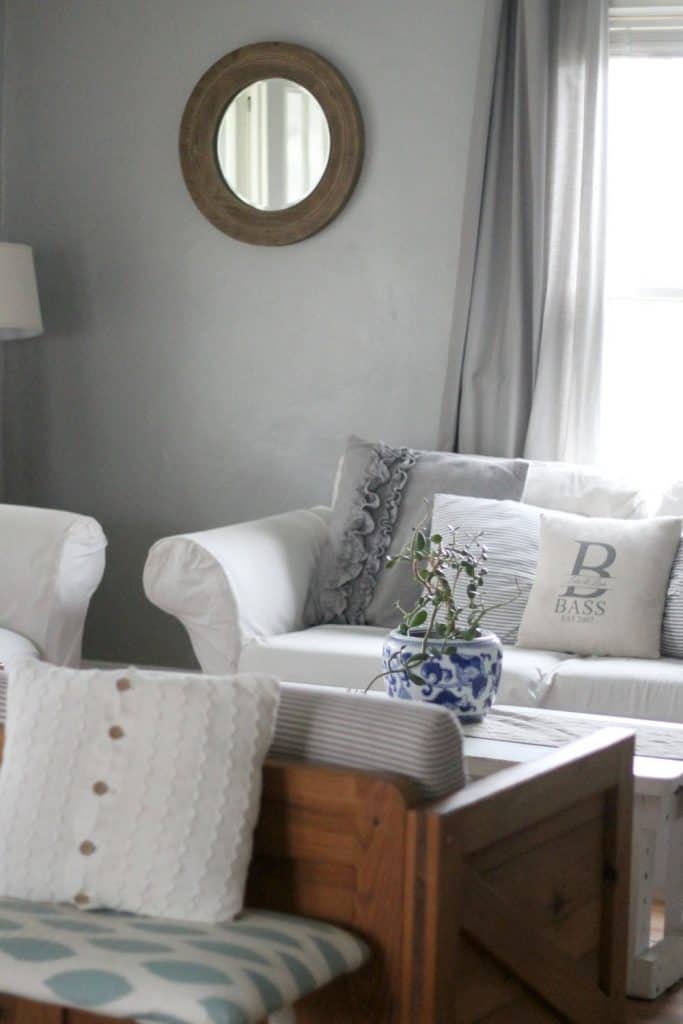 drop cloth slipcovers