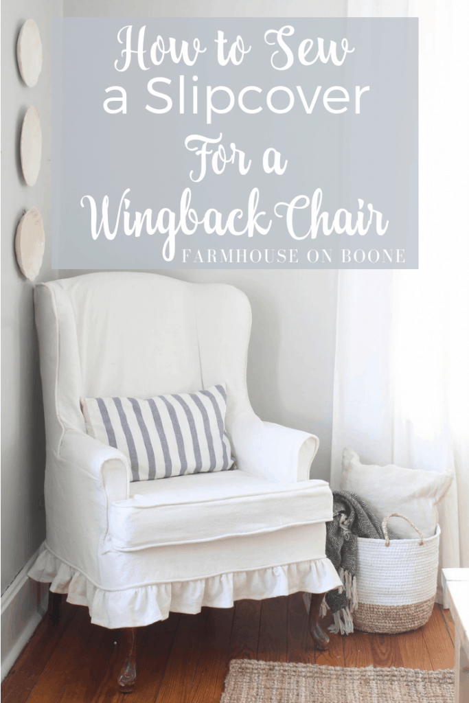 Sew A Slipcover For Wingback Chair, Cost To Slipcover A Wingback Chair