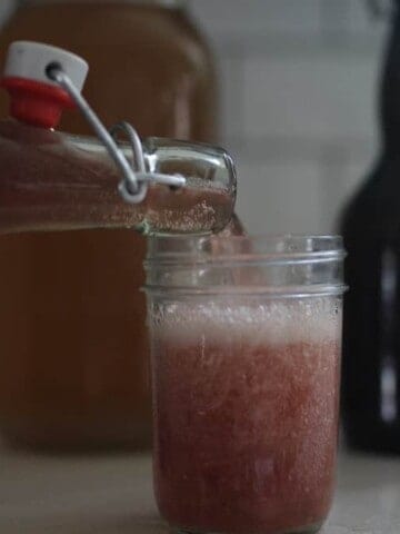 Learn how to make homemade water kefir with this simple tutorial