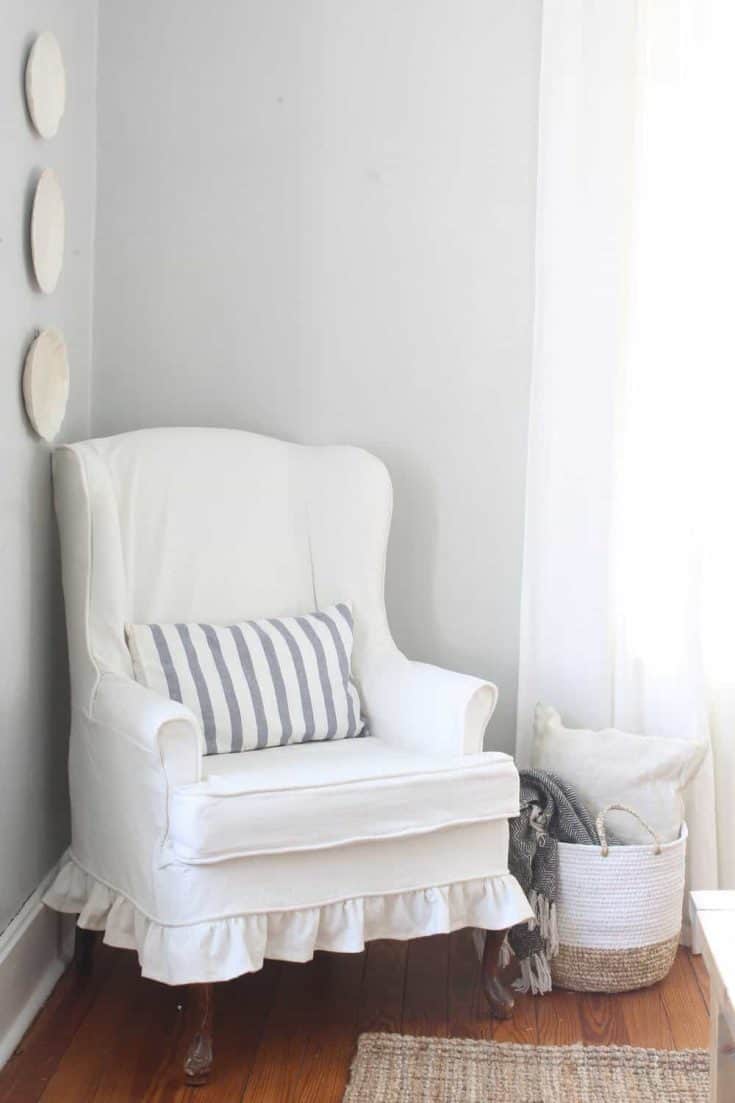 Sew A Slipcover For Wingback Chair