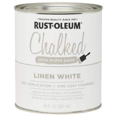 Linen White Chalk Paint Dresser Makeover - Farmhouse on Boone
