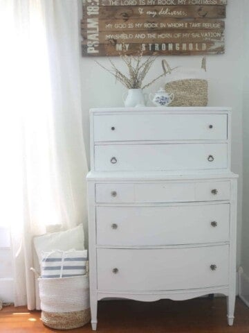 how to update an old dresser