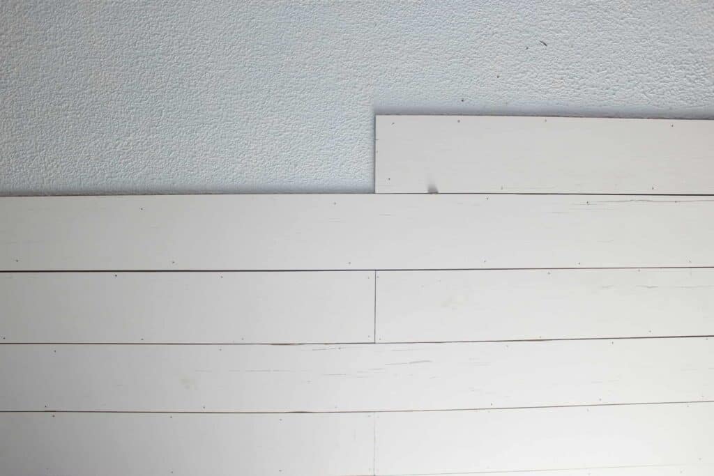 How To Plank A Popcorn Ceiling With Plywood Farmhouse On Boone