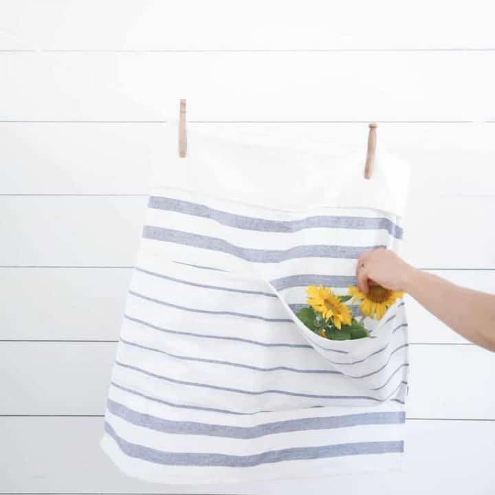 How to Make an Apron from IKEA Tea Towels