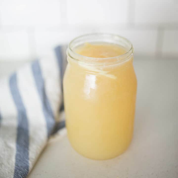 homemade bone broth in the instant pot video tutorial
