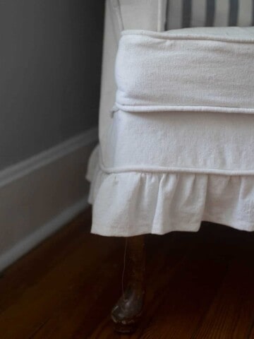 how to make piping for slipcovers