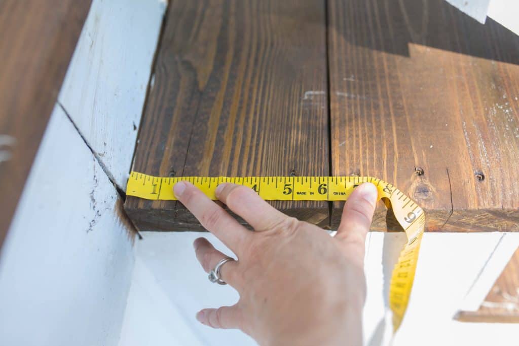 How to Cover Concrete Steps with Wood Farmhouse on Boone