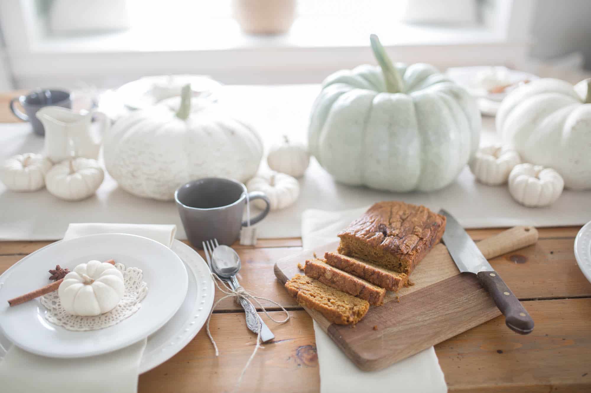 Farmhouse Fall Home Tour Cozy Fall Farmhouse Table Setting