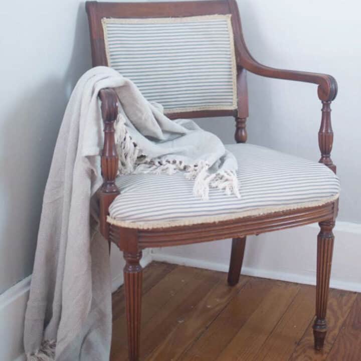 How To Reupholster A Chair Farmhouse, How To Reupholster A Chair Without Removing Old Fabric
