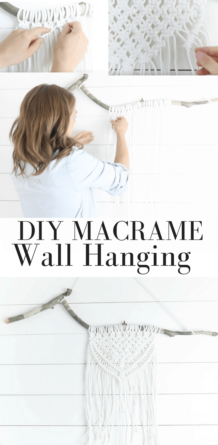 Learn Make a Simple Wall Hanging with this Macrame Wall Hanging DIY Video Tutorial