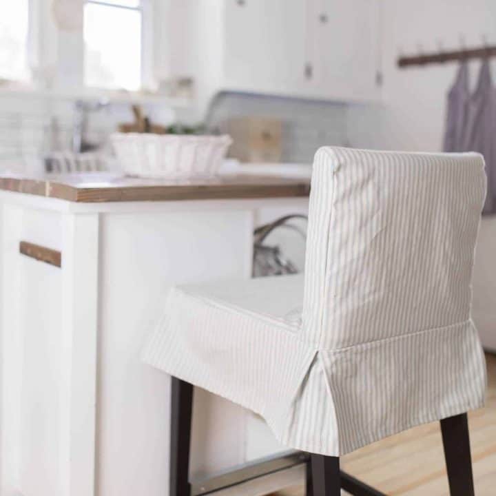 How To Sew A Parsons Chair Slipcover, Dining Chair Cover Ikea