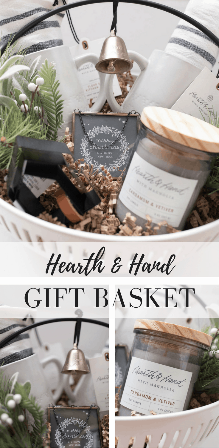 Hearth and Hand Christmas Gift Basket Gift Idea for the Farmhouse Decor Lover on Your List