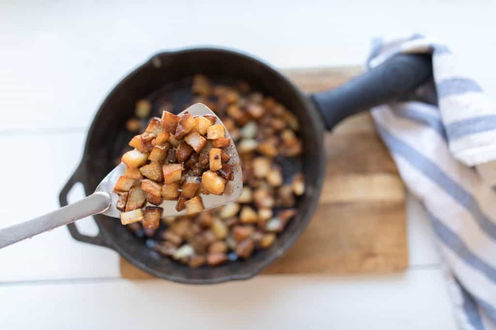 How to Make Crispy Potatoes in a Cast Iron Skillet Farmhouse on Boone