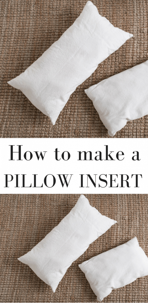 Learn how to make a pillow insert in any size out of drop cloth with this video tutorial.