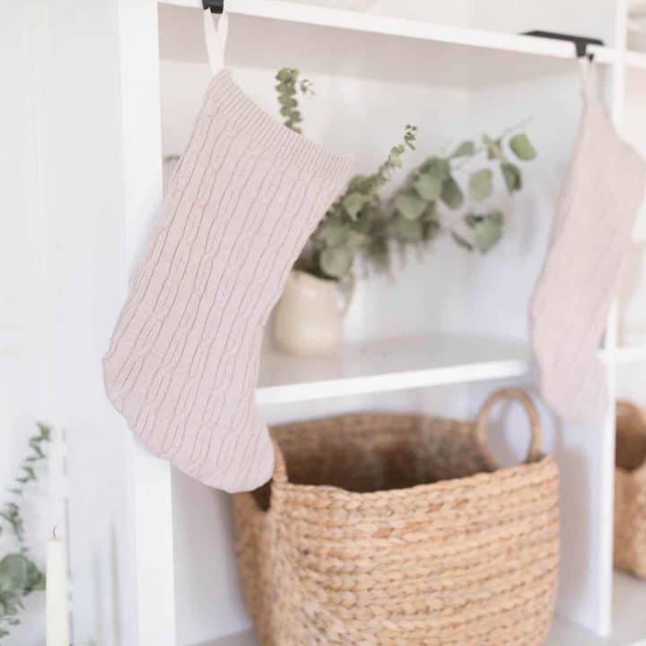 DIY Christmas Stockings from Sweaters