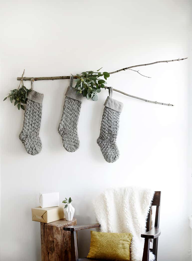 Where to Put Stockings if No Mantel- 10 non-mantle stocking ideas