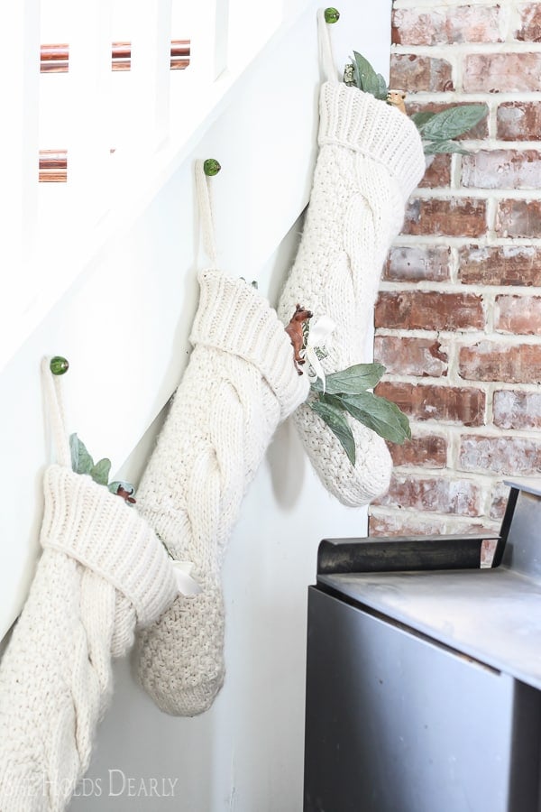 Where to Put Stockings if No Mantel- 10 non-mantle stocking ideas