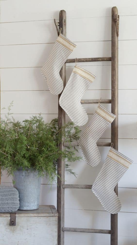 Where to Put Stockings if No Mantel- 10 non-mantle stocking ideas