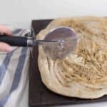 How to Make Easy Sourdough Pizza Crust with only Four Ingredients