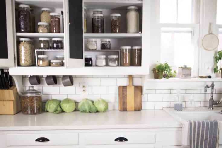 Craft Cabinet Organization - Farmhouse on Boone