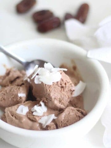 Dairy Free Sugar Free Delicious Date Sweetened Ice Cream