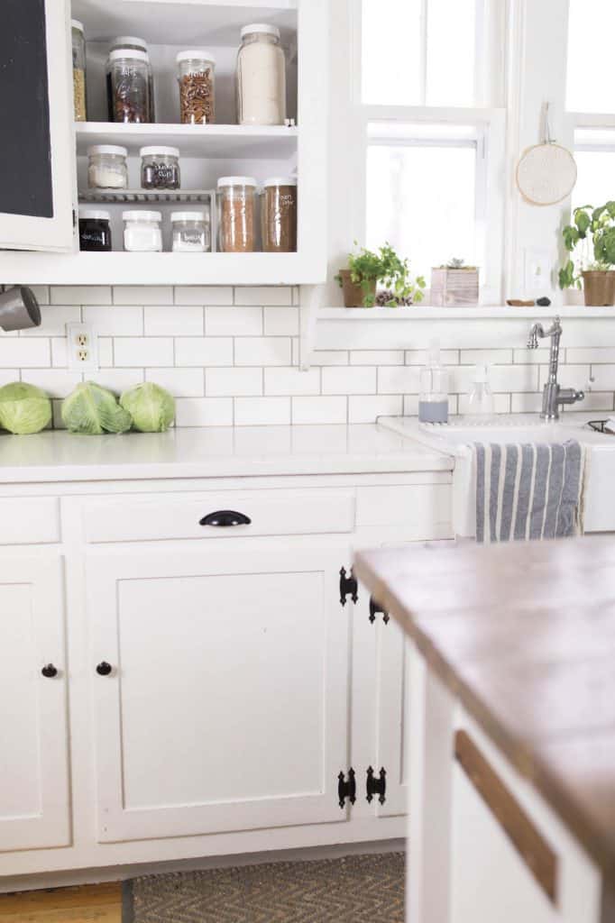 Pantry Organization with Mason Jars