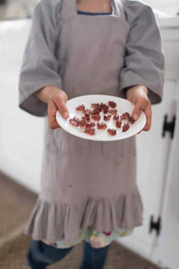 Homemade Gummy Bears with Juice and Gelatin Farmhouse on Boone