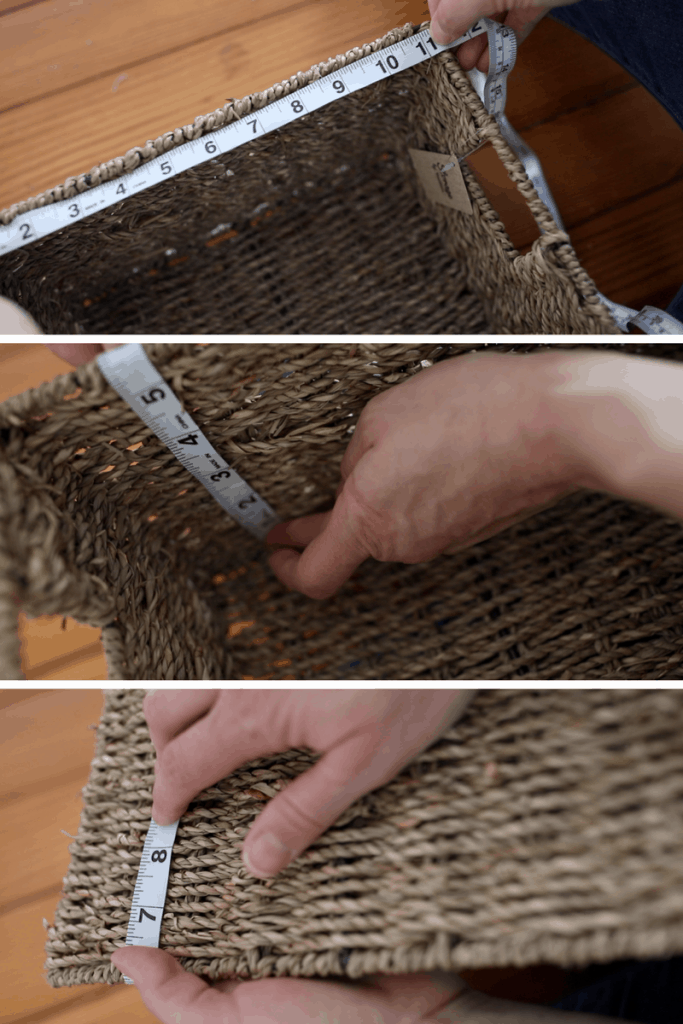 How to make a basket liner sewing video tutorial