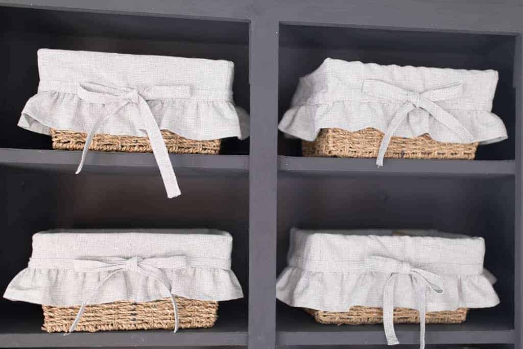 BRANÄS rattan, Laundry basket with lining - IKEA