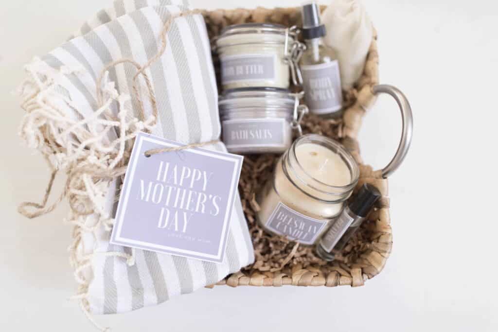 Mother's Day Candles, Free Printable Candle Labels