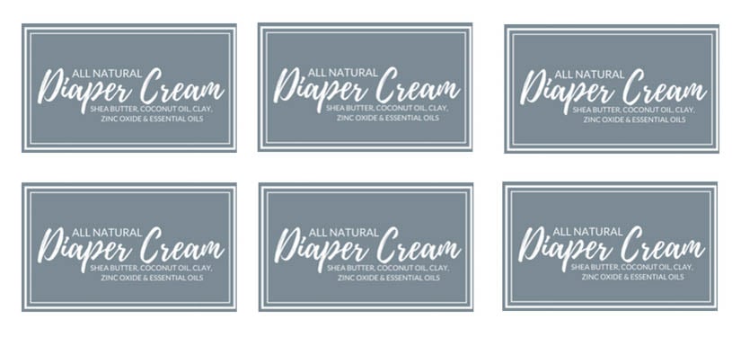 Best diaper rash cream free printable labels