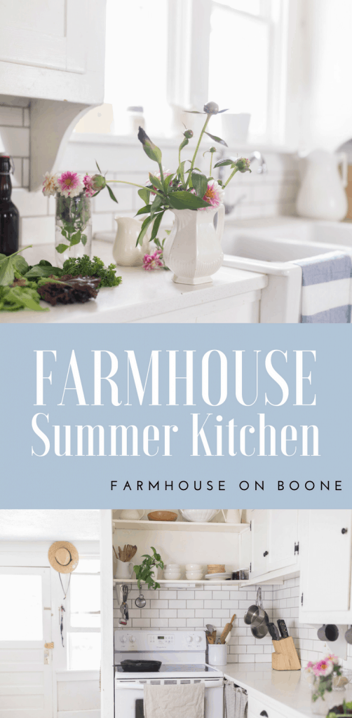 Farmhouse Kitchen Summer Decor farmhouse decor