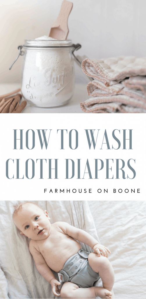 How to Wash Cloth Diapers my natural washing routine and a diy cloth diaper detergent recipe