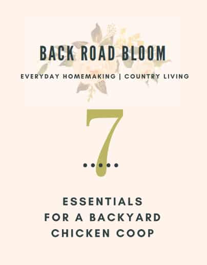 7 Essentials for a backyard chicken coop free ebook