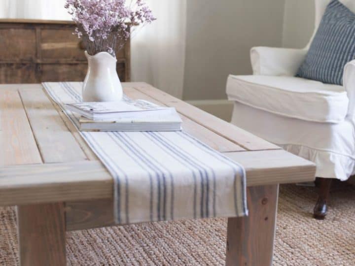 Diy Farmhouse Coffee Table Plans On Boone - Table Runner Ideas For Coffee Diy Farmhouse Coffee Table Plans On Boone - Table Runner Ideas For Coffee