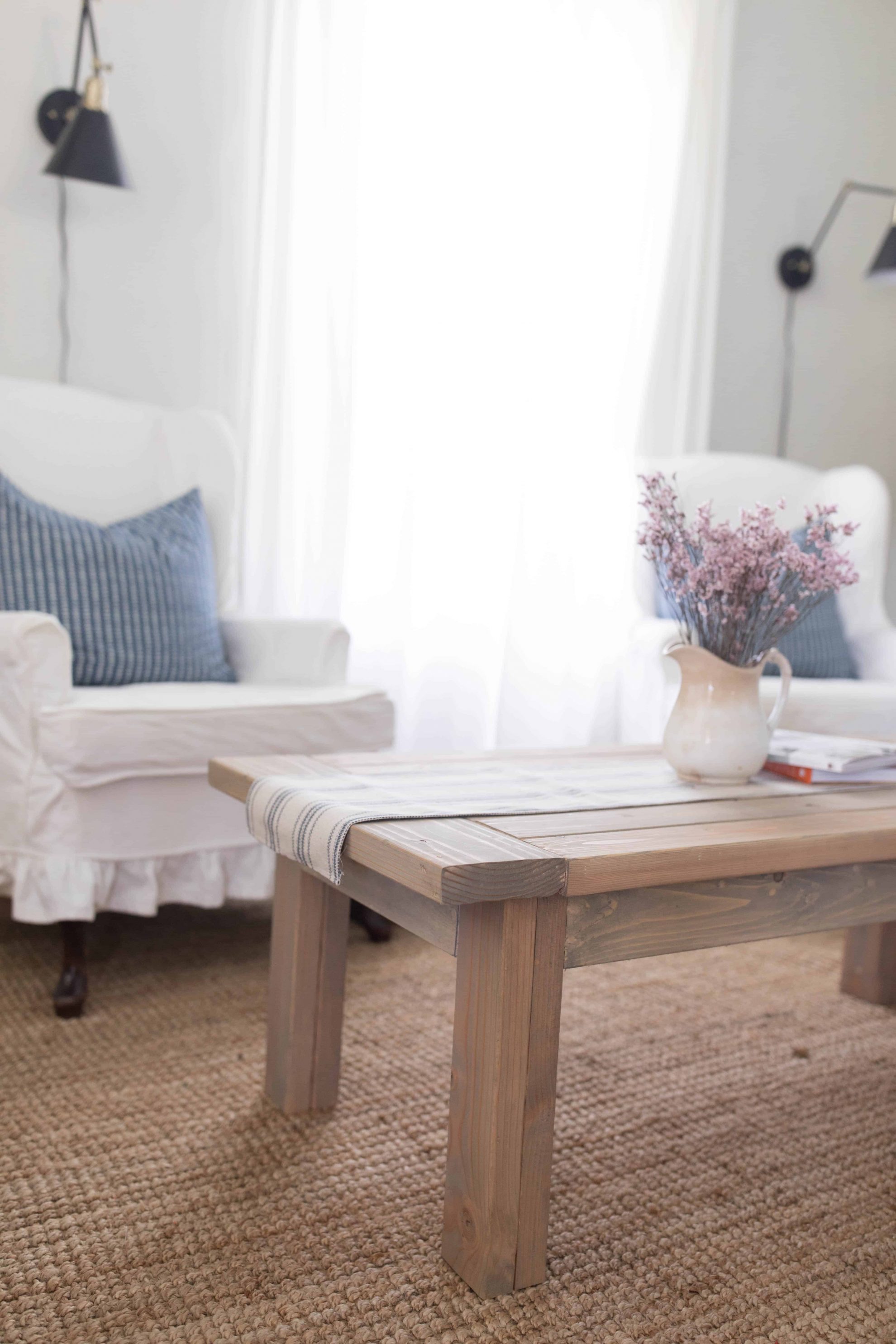 DIY Farmhouse Coffee Table Plans Farmhouse on Boone