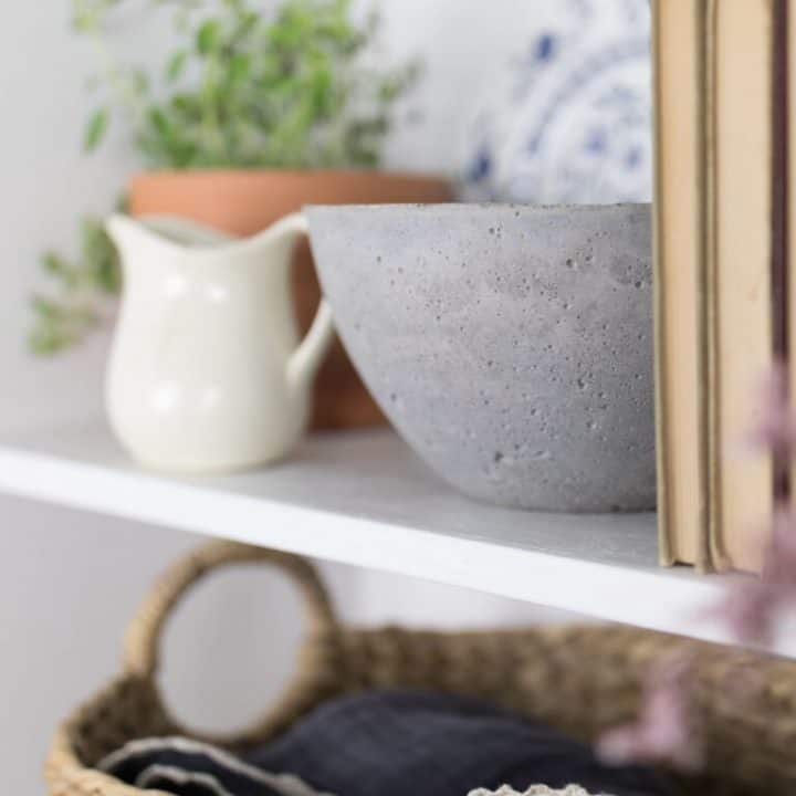 How to Make a Concrete Bowl