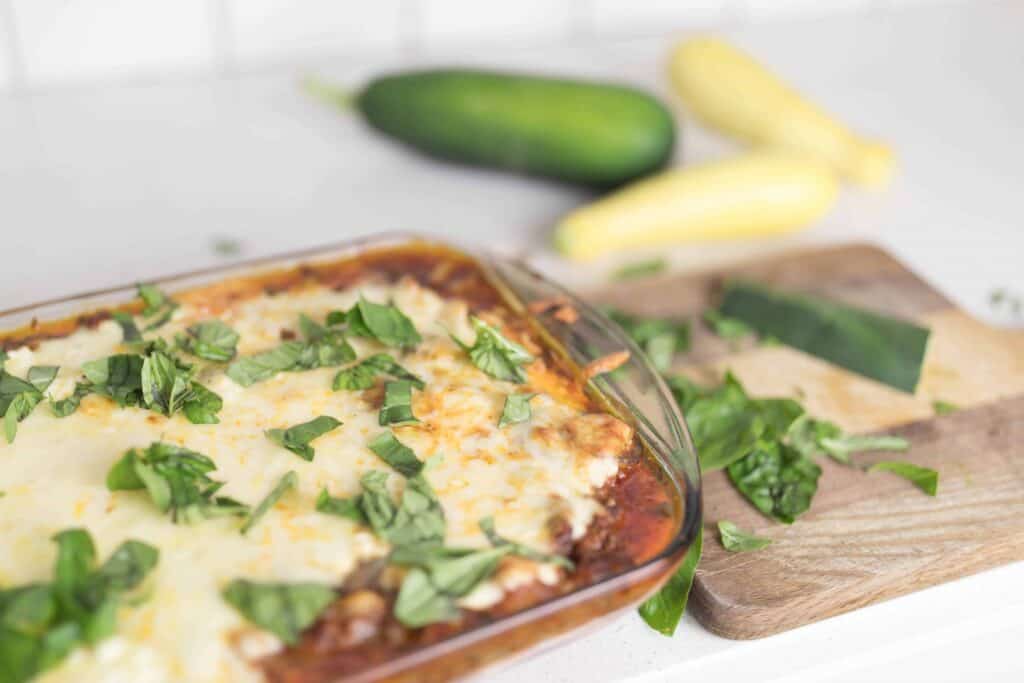 how to make homemade grain free zucchini lasagna recipe 