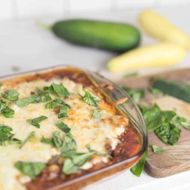 how to make homemade grain free zucchini lasagna recipe