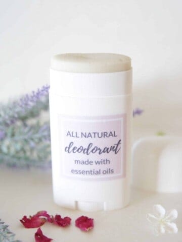 how to make deodorant with essential oils