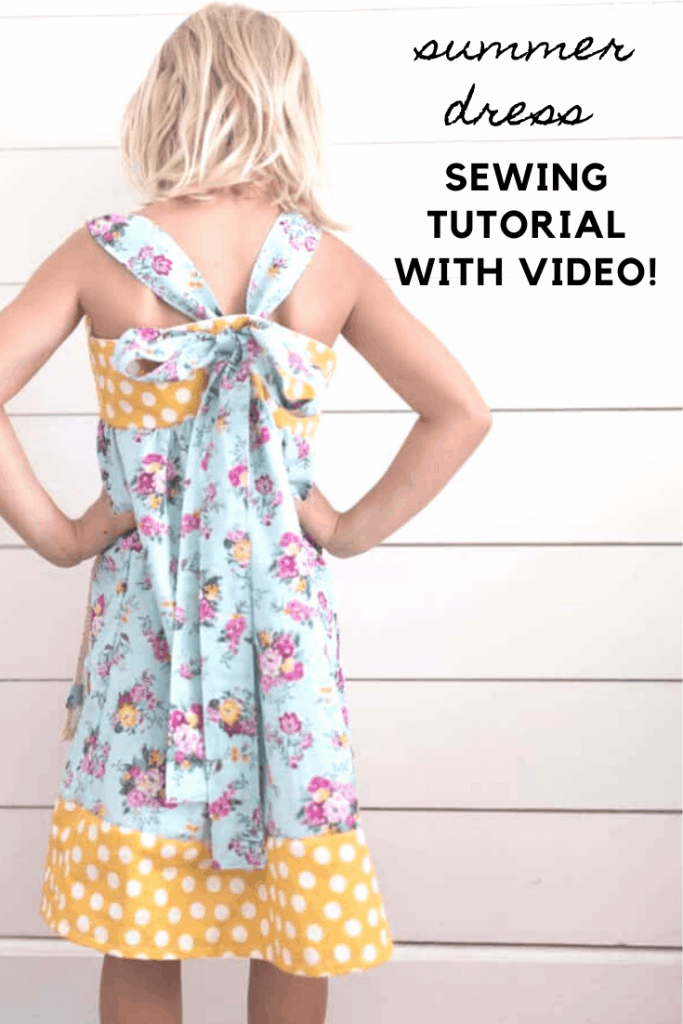 easy sew girls dress