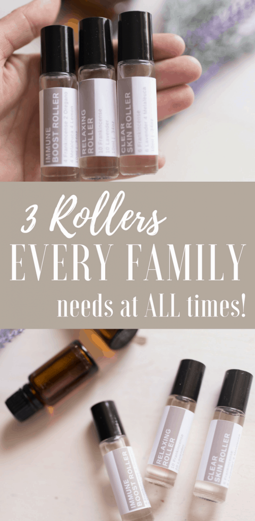 Free printable labels Three Roller Bottles Every Family Needs on Hand DIY Essential Oil Recipes