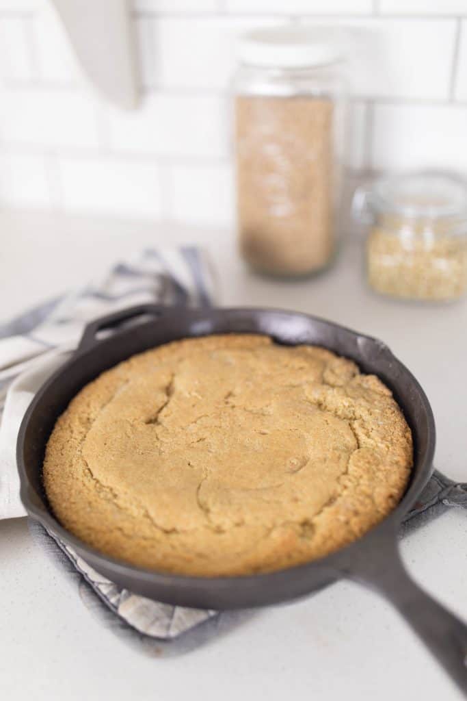 Cast iron cornbread healthy homemade