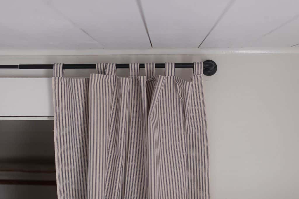 Absolutely Charming DIY Pinch Pleat Cafe Curtains Tutorial