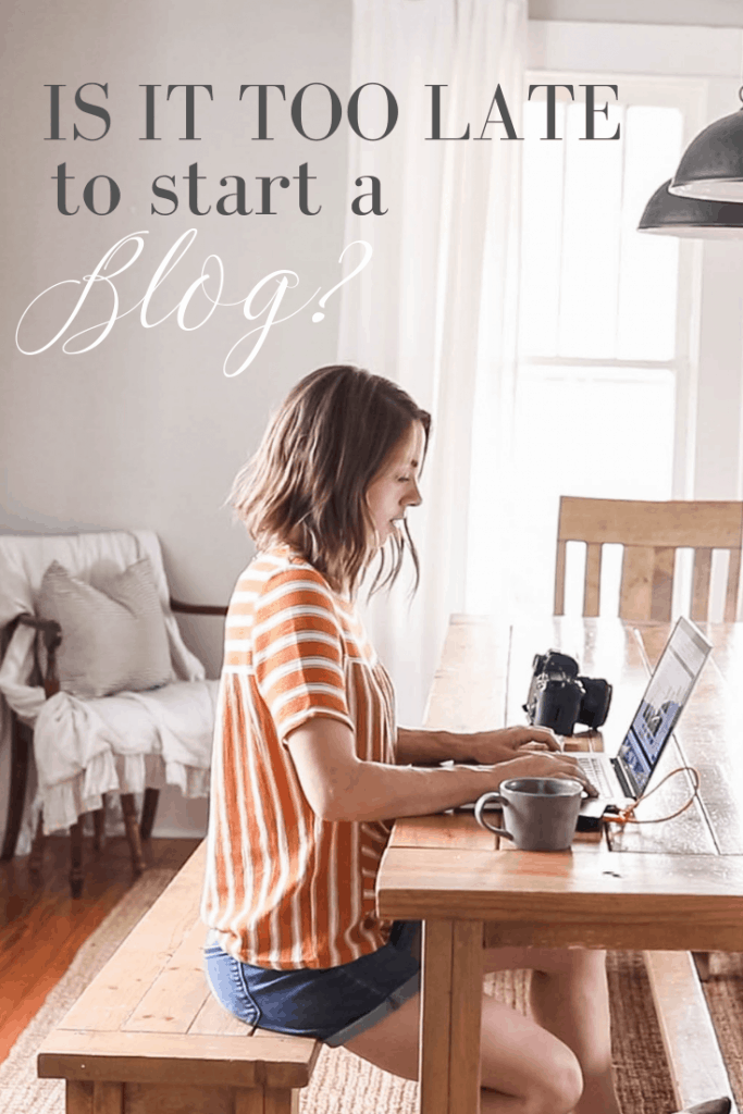 is it too late to start a blog is it possible to earn an income with blogging