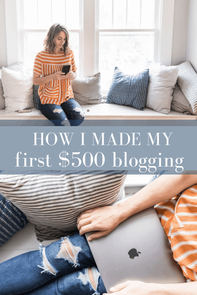 How I made my first 500 blogging. How to make money with a blog