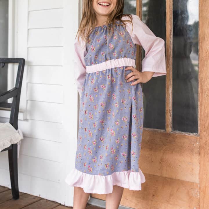 Peasant Dress Pattern For Girls