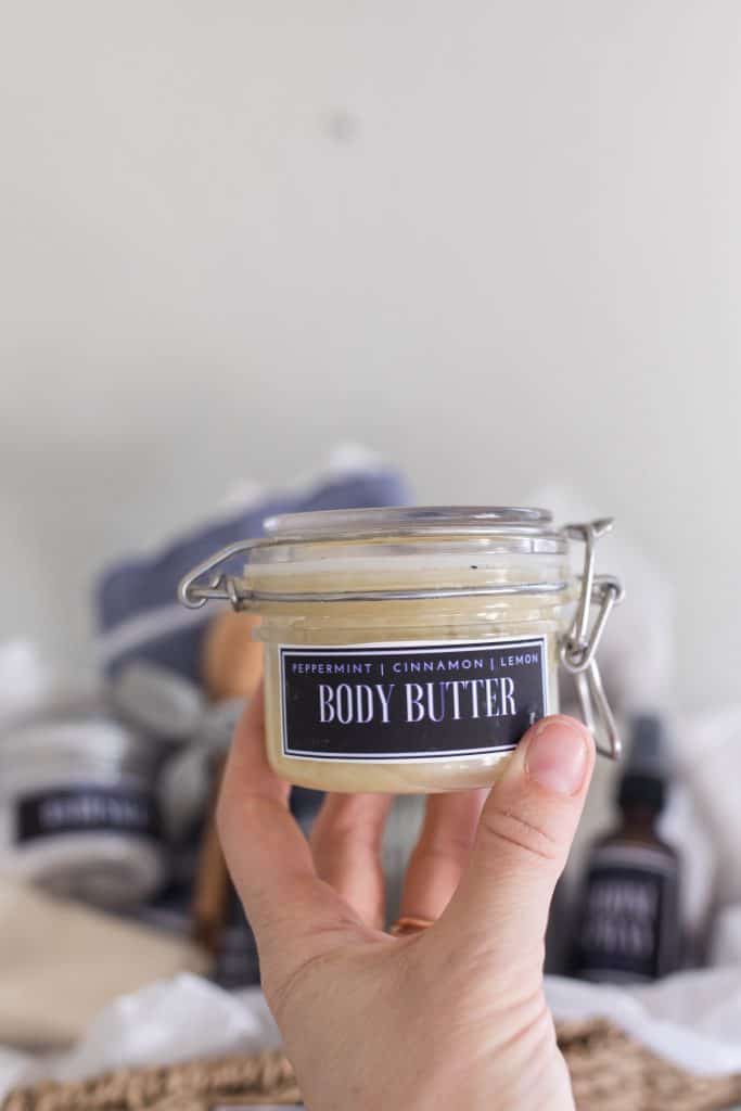 homemade peppermint body butter whipped body butter diy lotion farmhouse on boone